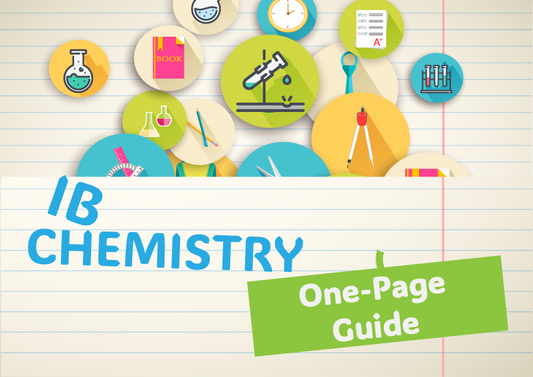 IB DP Chemistry: The Ultimate One-Page Revision Guide